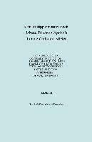 Nekrolog or Obituary Notice of Johann Sebastian Bach. Translated with an Introduction, Notes and Two Appendices by Walter Emery. (Facsimile of Autograph Translator's Manuscript). - Carl Philipp Emanuel Bach,Johann Friedrich Agricola,Walter Emery - cover