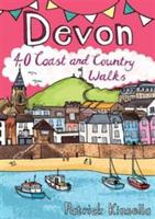 Devon: 40 Coast and Country Walks - Patrick Kinsella - cover