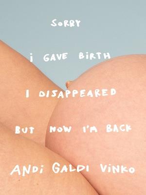 Andi Galdi Vinko: Sorry I Gave Birth I Disappeared But Now I'm Back - cover