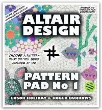 Altair Design Pattern Pad: Geometrical Colouring Book - Ensor Holiday - cover
