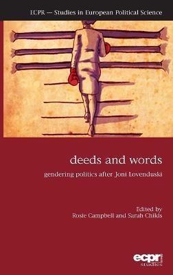 Deeds and Words: Gendering Politics after Joni Lovenduski - cover