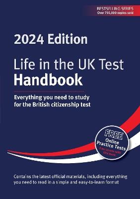 Life in the UK Test: Handbook 2024: Everything you need to study for the British citizenship test - cover