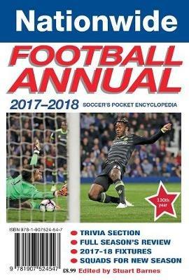 The Nationwide Annual 2017-18: Soccer's pocket encyclopedia - cover