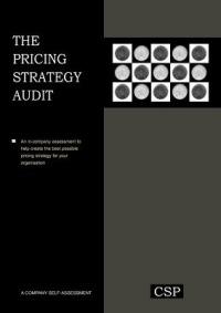 The Pricing Strategy Audit - Kent B Monroe - cover