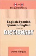 English-Spanish & Spanish-English One-to-One Dictionary