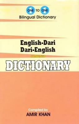English-Dari & Dari-English One-to-One Dictionary. Script & Roman (exam-suitable) - Amir Khan - cover