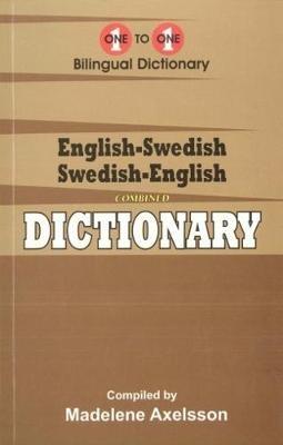 English-Swedish & Swedish-English One-to-One Dictionary (exam-suitable) - M Axelsson - cover