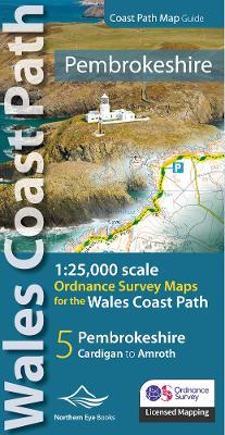 Pembrokeshire Coast Path Map Guide: 1:25,000 scales Ordnance Survey mapping for the Pembrokeshire section of the Wales Coast Path - cover