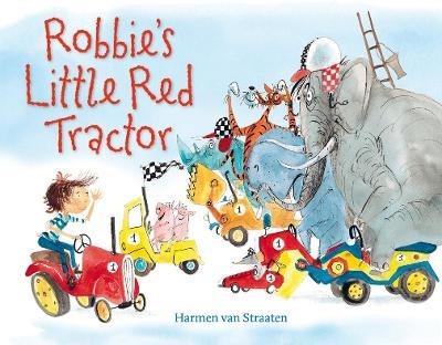 Robbie's Little Red Tractor - Harmen van Straaten - cover