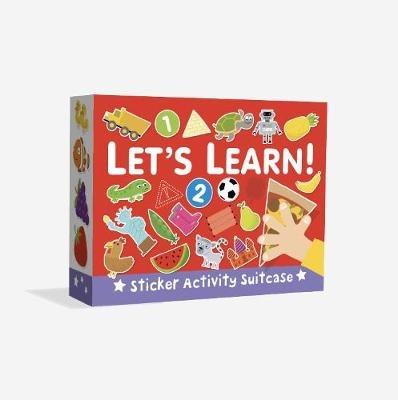 Sticker Activity Suitcase - Let's Learn! - cover
