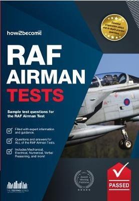 RAF Airman Tests: Sample Test Questions for the RAF Airman Test - Richard McMunn - cover