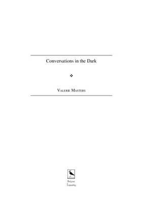 Conversations in the Dark - Valerie Masters - cover