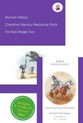 Roman History Creative Literacy Resource Pack for Key Stage Two - Tonya Meers,Natasha Dennis - cover