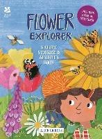 Flower Explorer: Sticker & Activity Book - Alice Lickens,National Trust Books - cover