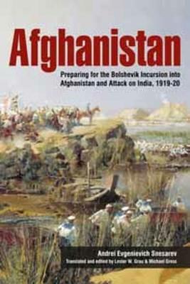Afghanistan: Preparing for the Bolshevik Incursion into Afghanistan and Attack on India, 1919-20 - Andrei Evgenievich Snesarev - cover
