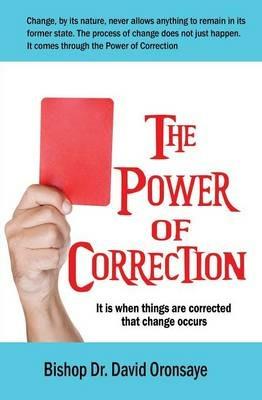 The Power of Correction - Bishop David Oronsaye - cover