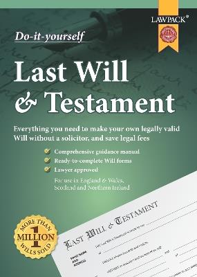 Last Will & Testament Kit - Lawpack - cover