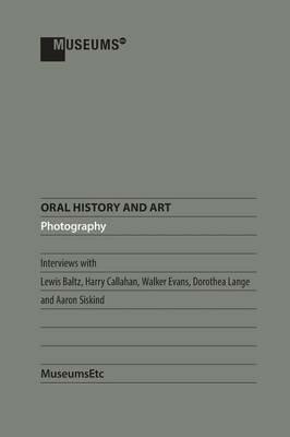 Oral History and Art: Photography - cover