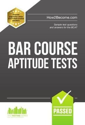 Bar Course Aptitude Tests: Sample Test Questions and Answers for the BCAT - Richard McMunn - cover