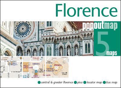 Florence PopOut Map: Handy pocket size pop up city map of Florence - cover