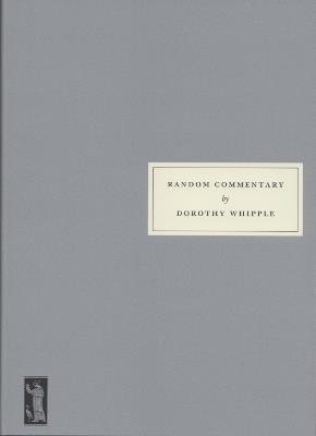 Random Commentary - Dorothy Whipple - cover