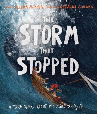 The Storm That Stopped Storybook: A true story about who Jesus really is - Alison Mitchell - cover