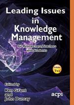 Leading Issues in Knowledge Management Volume 2