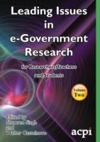 Leading Issues in E-Government Research Volume 2 - cover