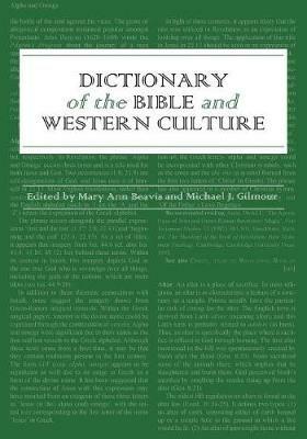 Dictionary of the Bible and Western Culture - cover