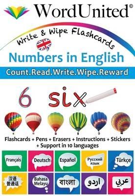 Numbers in English: Write & Wipe Flashcards - cover