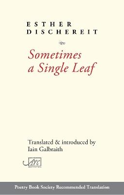 Sometimes a Single Leaf - Esther Dischereit - cover
