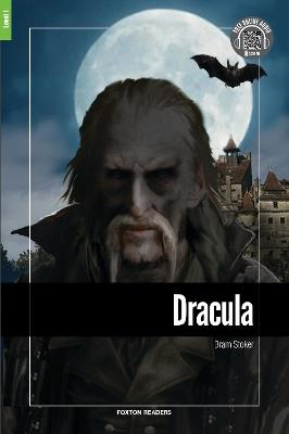 Dracula - Foxton Reader Level-1 (400 Headwords A1/A2) with free online AUDIO - Bram Stoker - cover