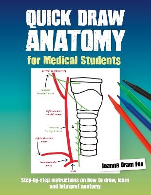 Quick Draw Anatomy for Medical Students: Step-by-step instructions on how to draw, learn and interpret anatomy - Joanna Oram Fox - cover