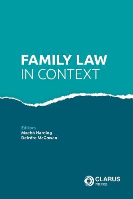 Family Law in Context - cover