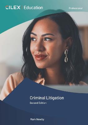 Criminal Litigation - Mark Newby - cover