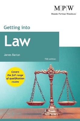 Getting into Law - James Barton - cover