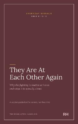 They Are At Each Other Again: Why the fighting is loudest at home, and what it is actually about - The Regulated Human Co. - cover