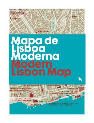 Modern Lisbon Map: Mapa de Lisboa Moderna - cover