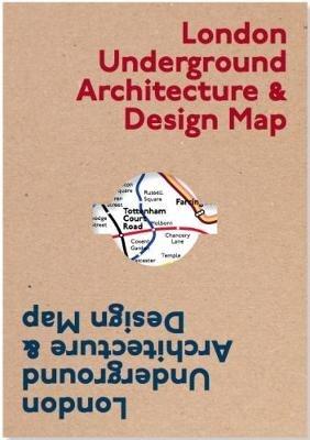 London Underground Architecture & Design Map - Mark Ovenden - cover