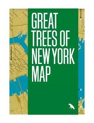 Great Trees Of New York Map - Allison Meier - cover