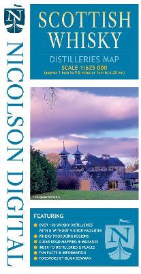 Nicolson Digital Scottish Whisky Distilleries Map - Val Fry - cover