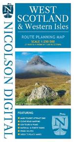 Nicolson West Scotland & Western Isles: Route Planning Map