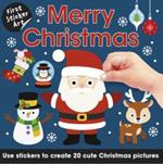 First Sticker Art: Merry Christmas