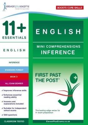 11+ Essentials English Mini Comprehensions: Inference Book 3 - cover