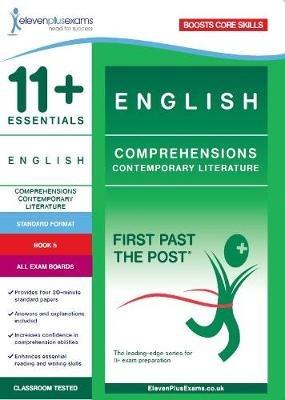 11+ English: Comprehensions Contemporary Literature Book 5 (Standard Format) - cover