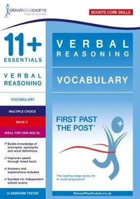 11+ Essentials Verbal Reasoning: Vocabulary Book 2 - cover