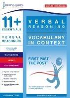 11+ Essentials Verbal Reasoning: Vocabulary in Context Level 3 - cover