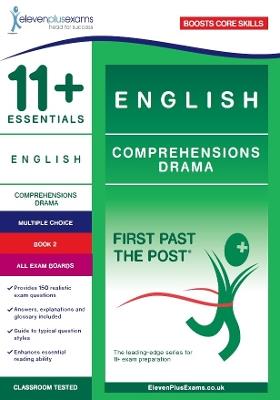11+ Essentials English Comprehensions: Drama Comprehensions Book 2 - cover
