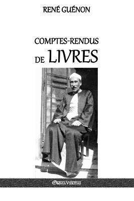 Comptes-rendus de livres - Rene Guenon - cover