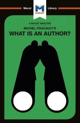 An Analysis of Michel Foucault's What is an Author? - Tim Smith-Laing - cover